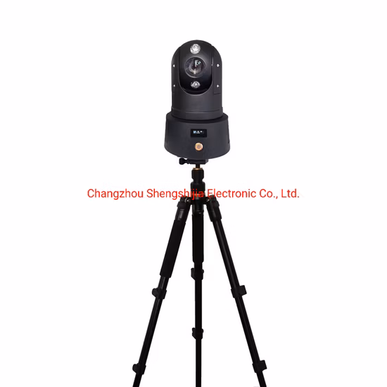 Outdoor Mobile Emergency WiFi 4G 5g GPS Tripod HD PTZ IP CCTV Camera