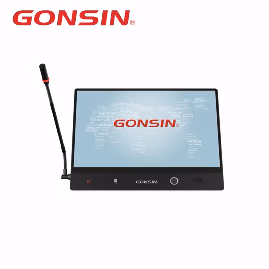 Intelligentes, papierloses All-in-One-Konferenzsystem für den Desktop mit Mikrofon