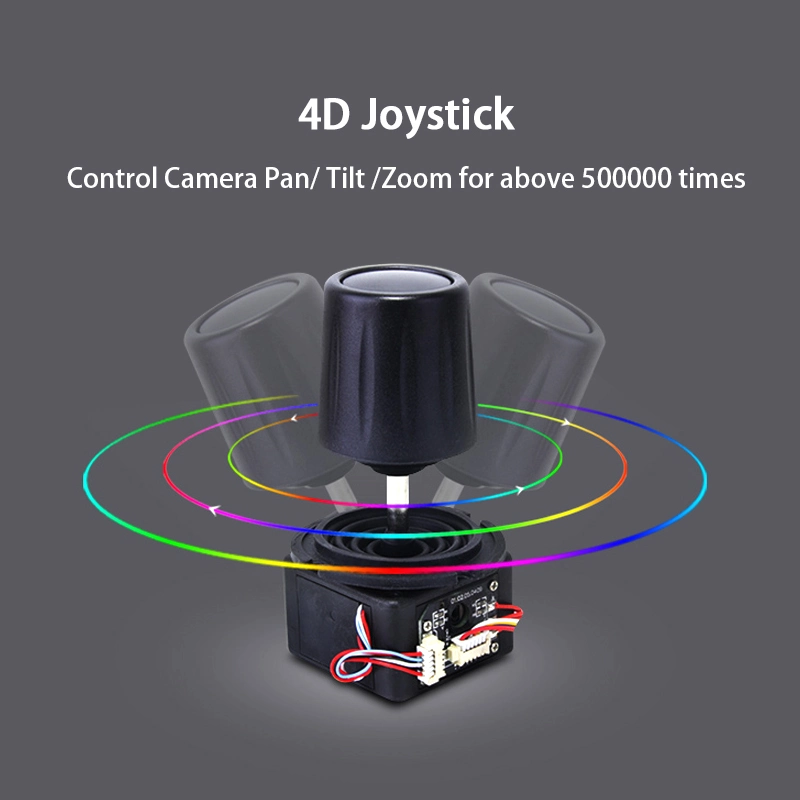 Support Onvif Protocol 4D Joystick Keyboard IP PTZ Controller