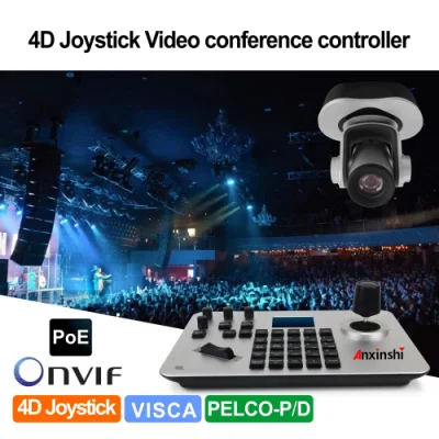 Poe IP PTZ Joystick-Tastatur-Controller für Videokonferenzkamera