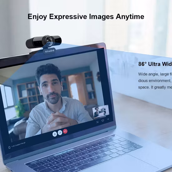 1080P Ultraweitwinkel-USB-Kamera, Webcam, Videokonferenzkamera