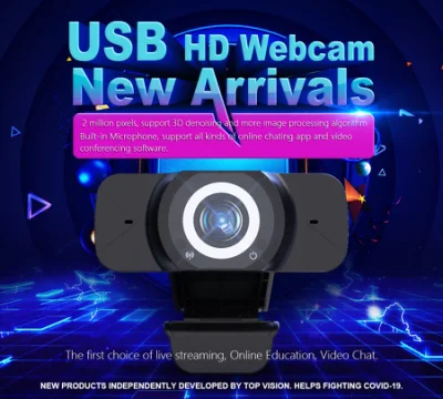 2020 Hot Sale Mini Webcam HD 1080P Laptop Webcam USB mit Mikrofon Online Teching Konferenzkameras